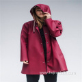 Waterproof ECO friendly polyurethane adult rainwear jacket